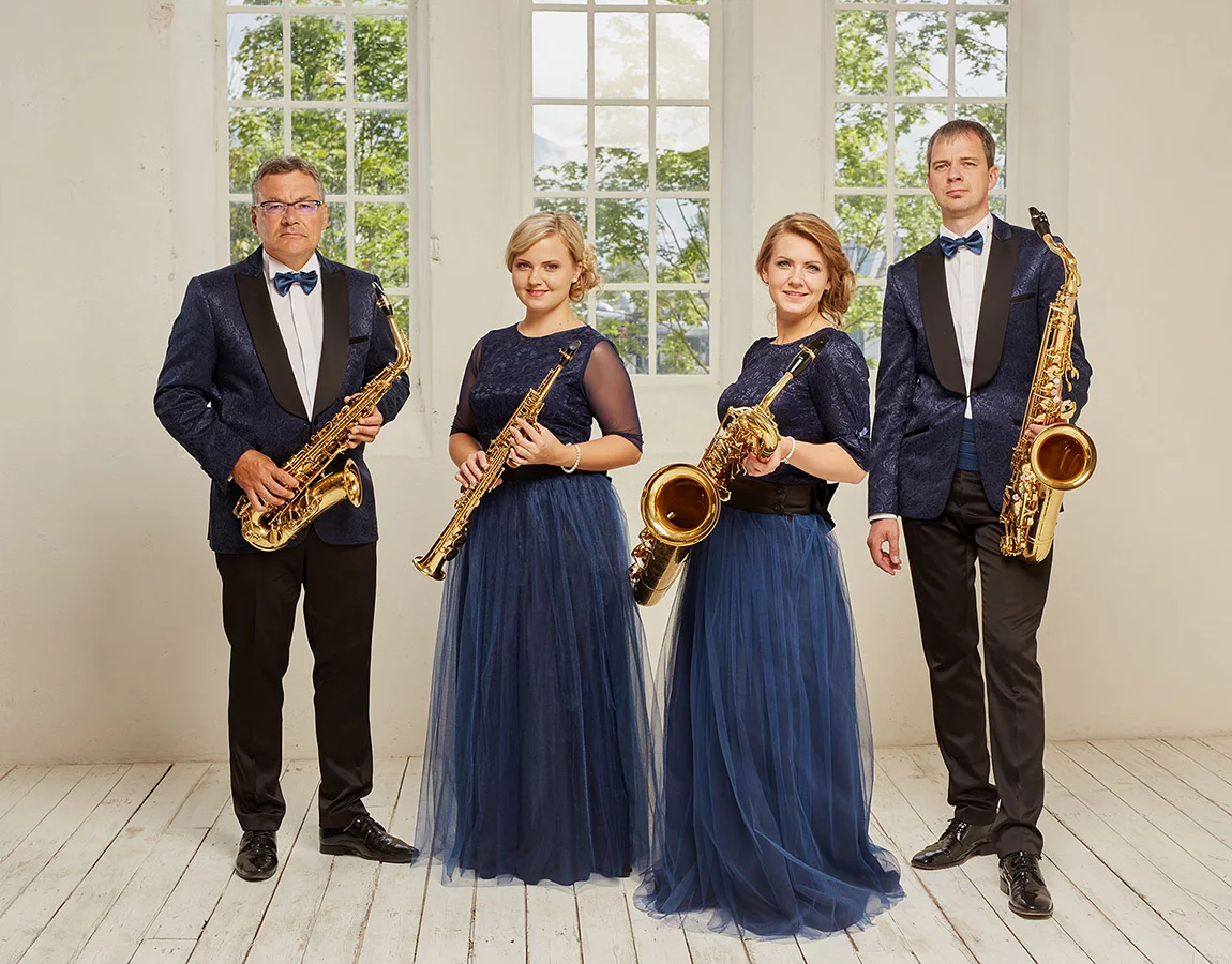 Rīgas Saksofonu kvarteta sastāvs 2016 g. – 2022 g.